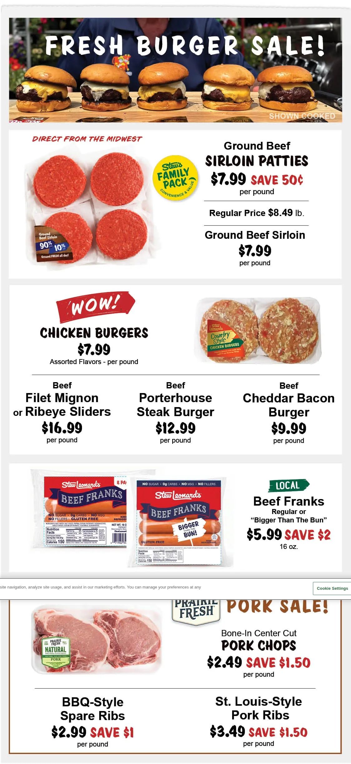 Stew Leonard's Weekly Ad August 5 - 11, 2026