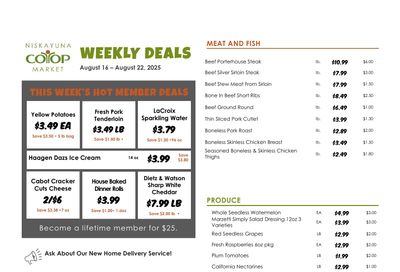 Niskayuna Co-op Weekly Ad August 16 - 22, 2026