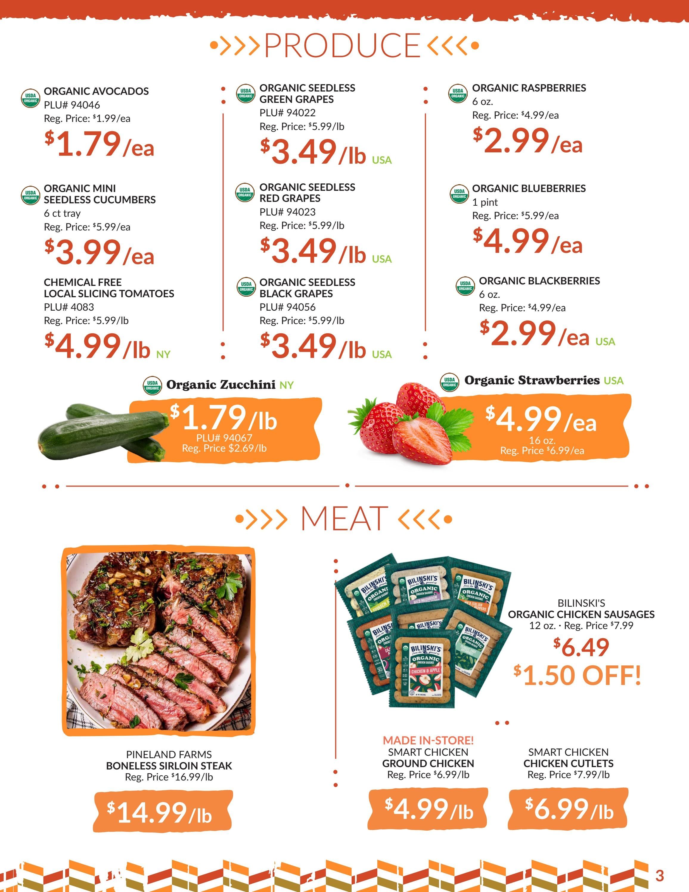 Honest Weight Food Co-op Weekly Ad August 5 - 11, 2026
