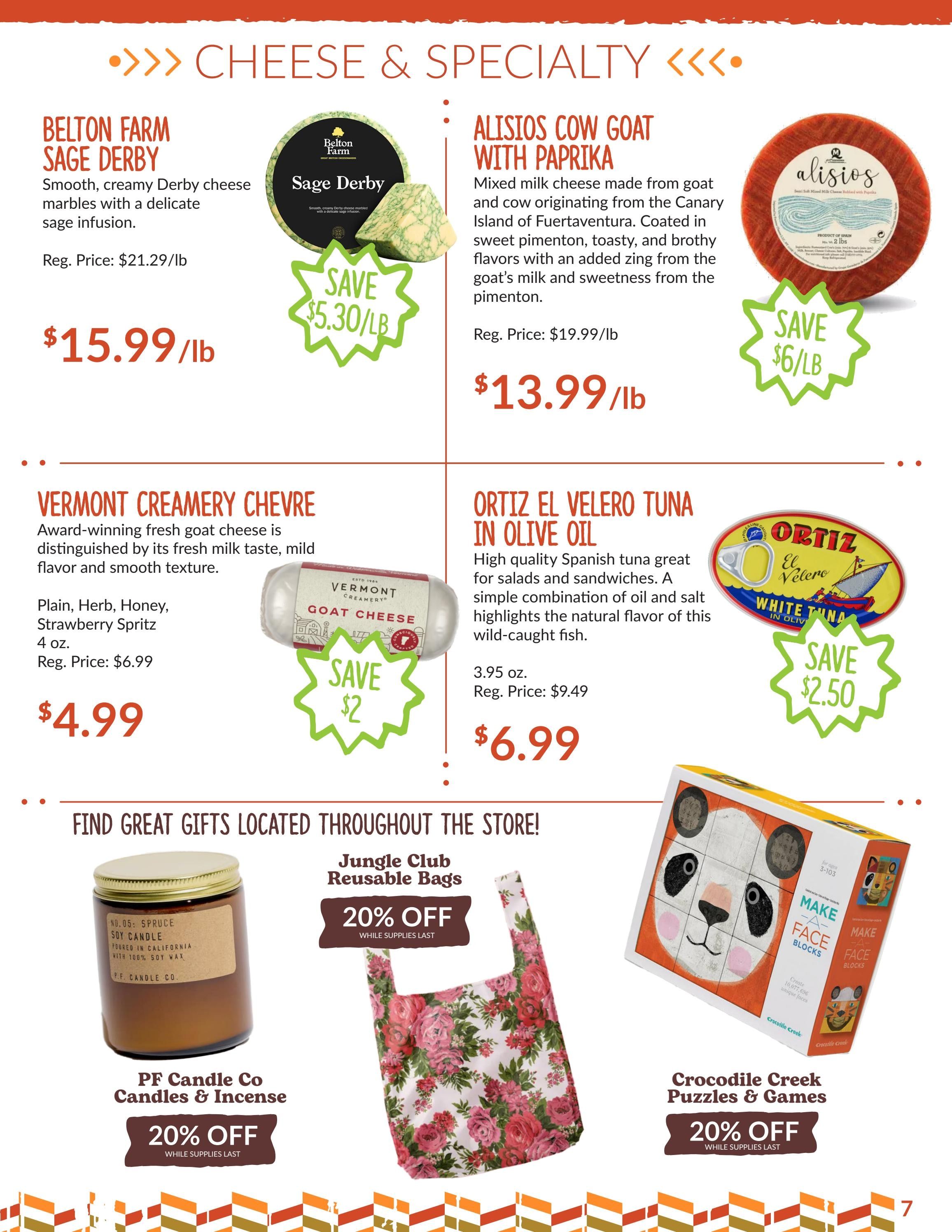 Honest Weight Food Co-op Weekly Ad August 5 - 11, 2026