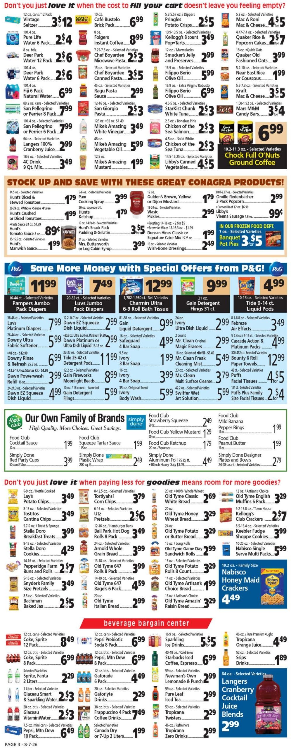 George's Market Weekly Ad August 7 - 13, 2026