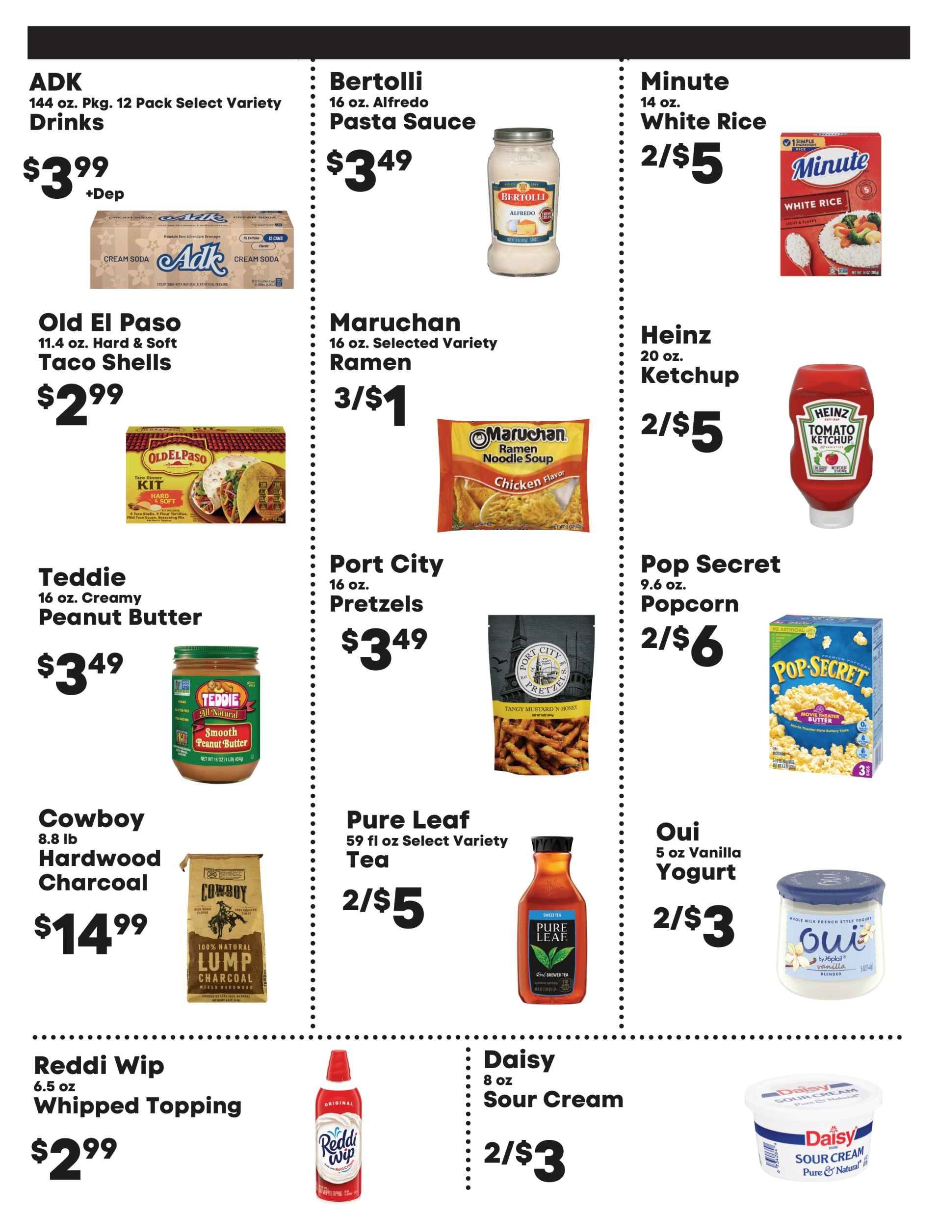 Bourque's Park and Shop Weekly Ad August 3 - 9, 2026