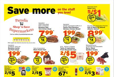 Paradis Shop'n Save Weekly Ad August 8 - 15, 2026