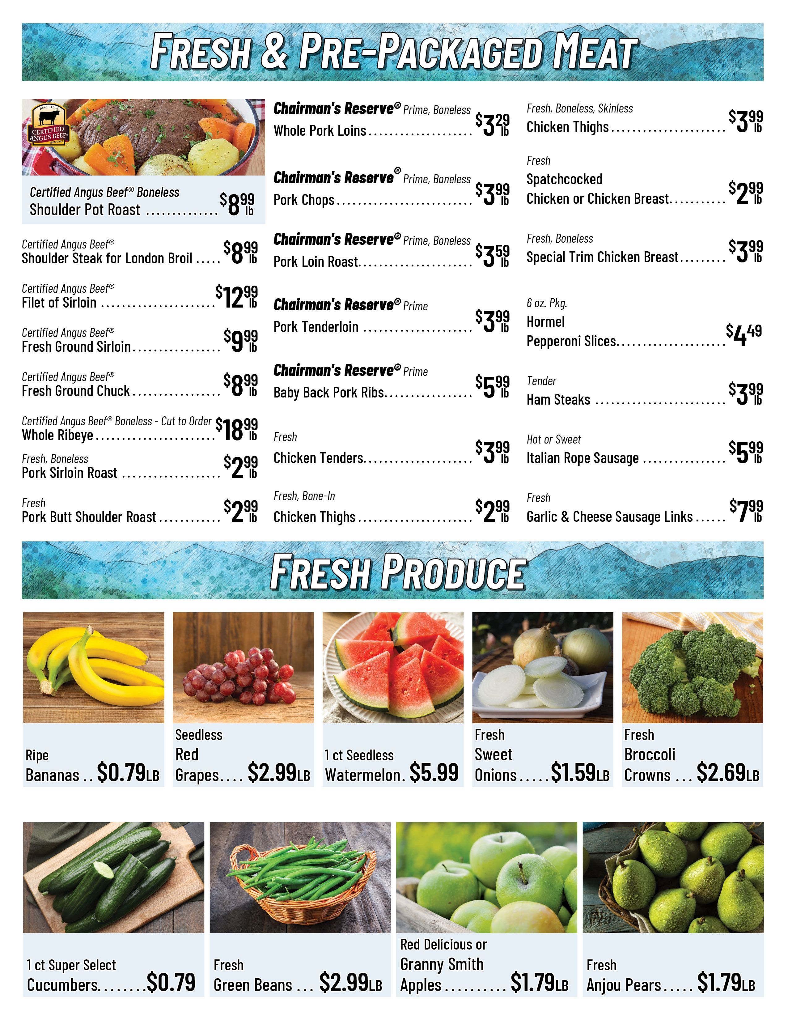 Spillers' Farm Store Weekly Ad August 3 - 9, 2026