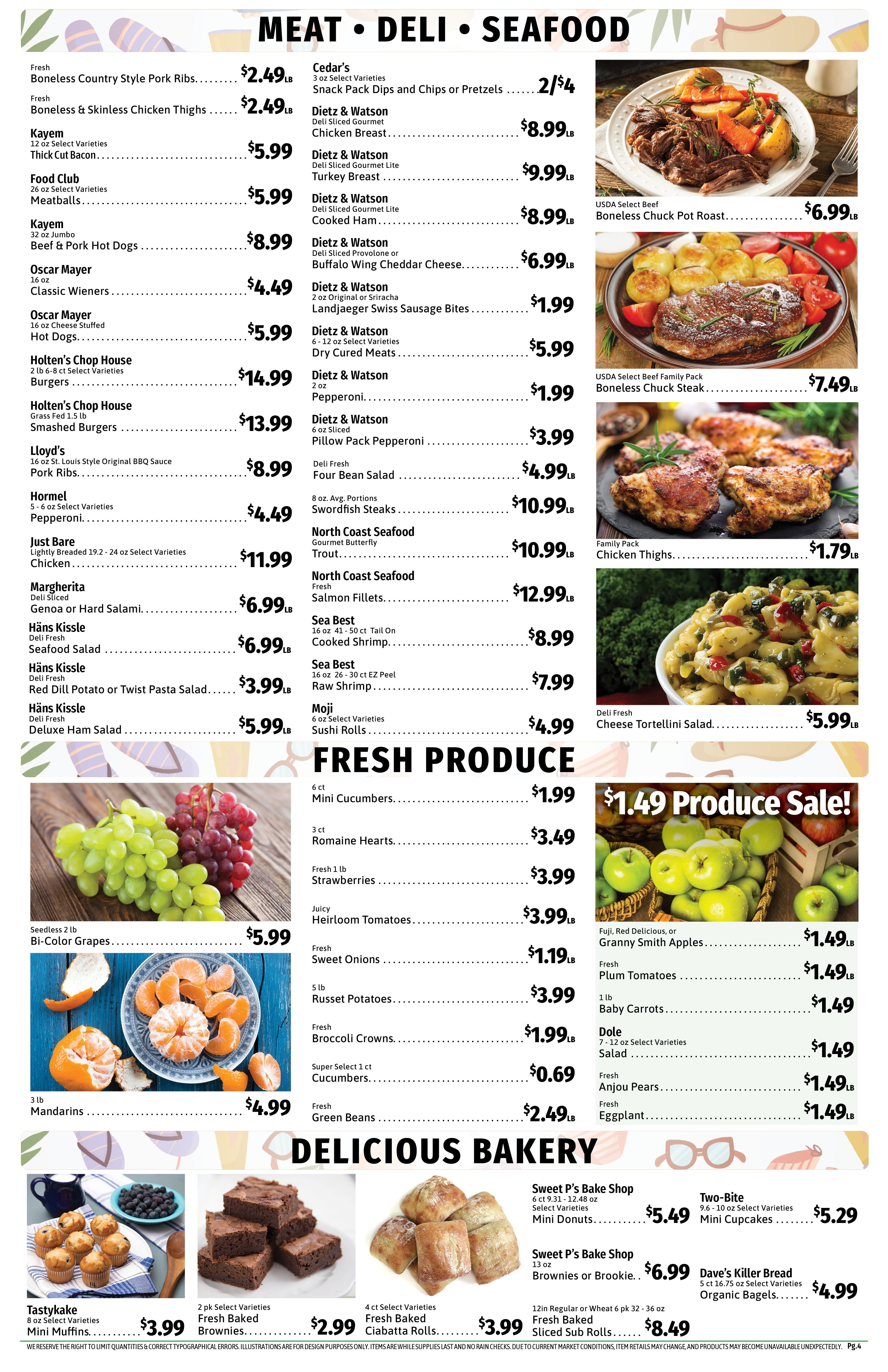 Saucier's Market Weekly Ad August 3 - 9, 2026