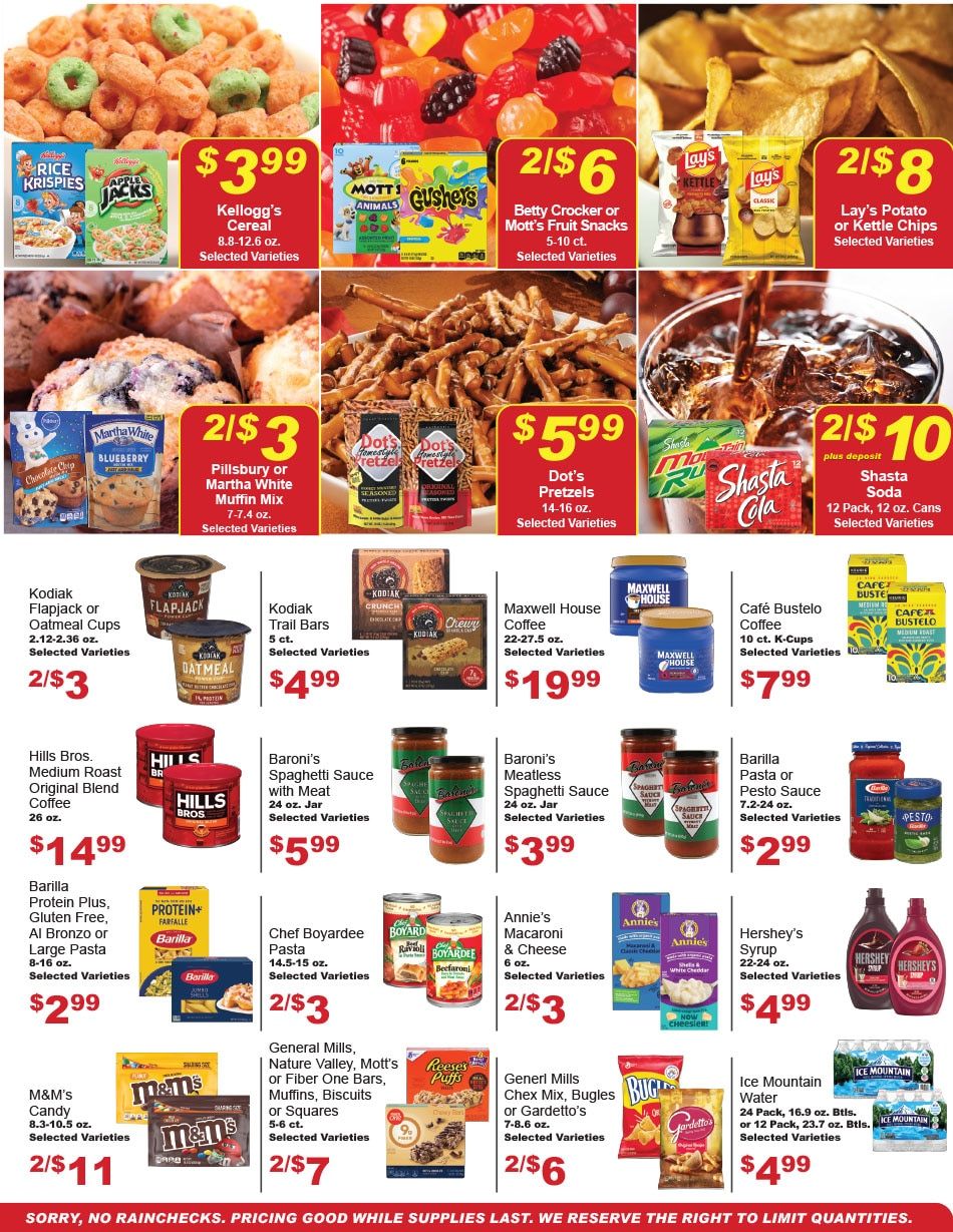 Pat's Foods Weekly Ad July 30 - August 12, 2026