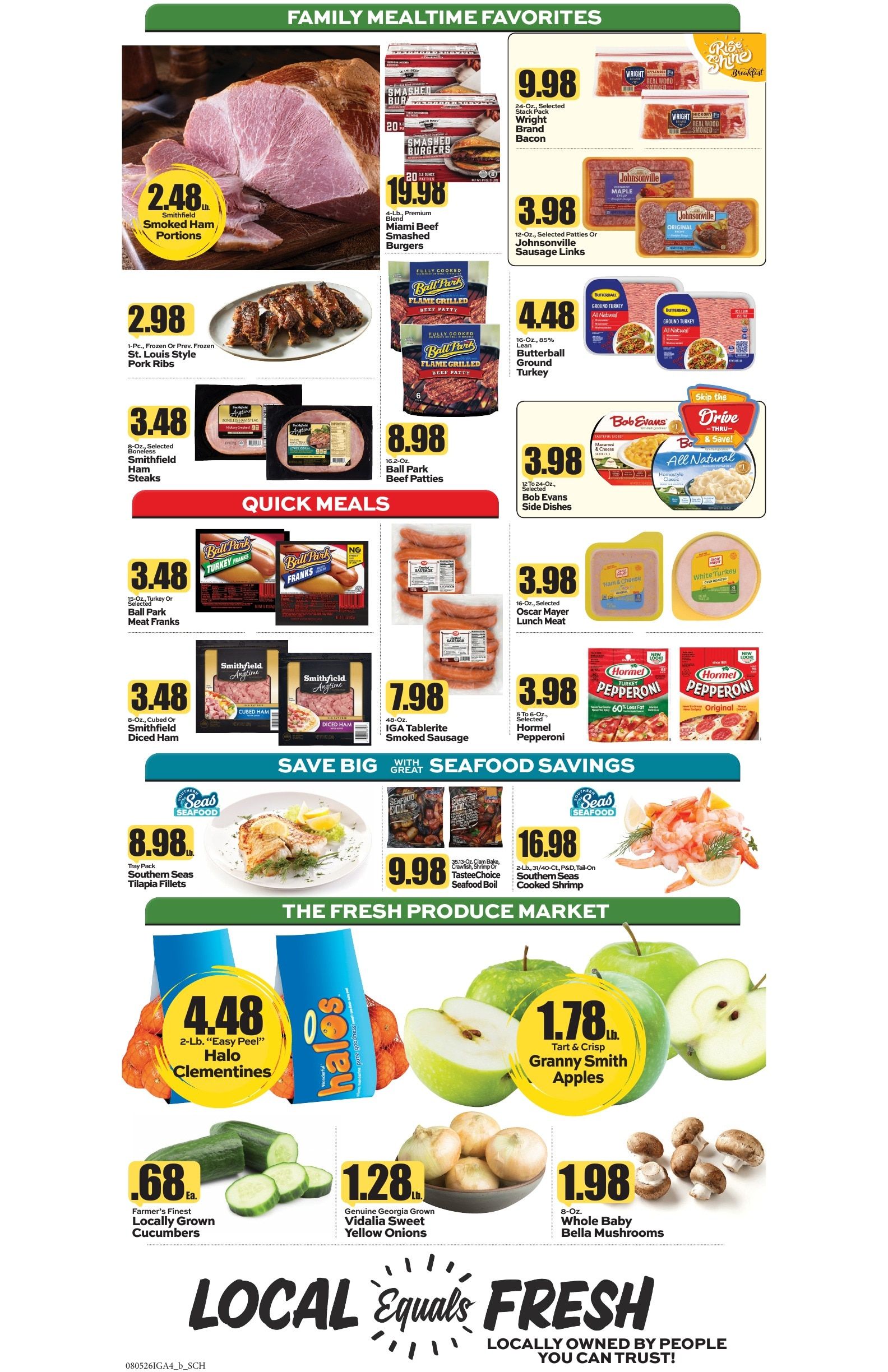 Schild's IGA Marketplace Weekly Ad August 3 - 9, 2026