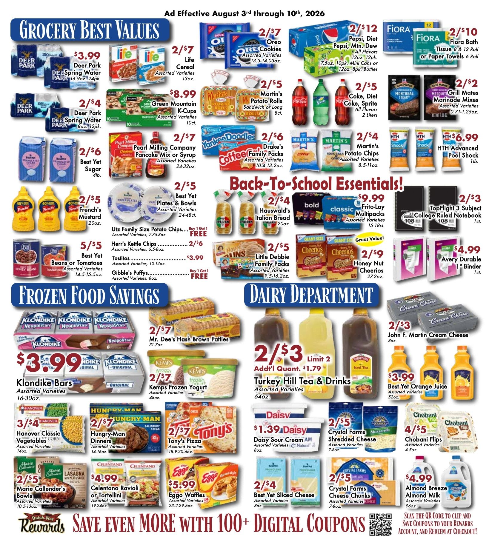 Dutch-Way Farm Market Weekly Ad August 3 - 10, 2026