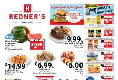 Redner's Markets (Camden and other locations, DE) Weekly Ad August 6 - 12, 2026