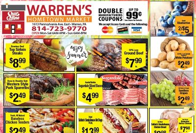 Warren's Hometown Market Weekly Ad August 2 - 8, 2026