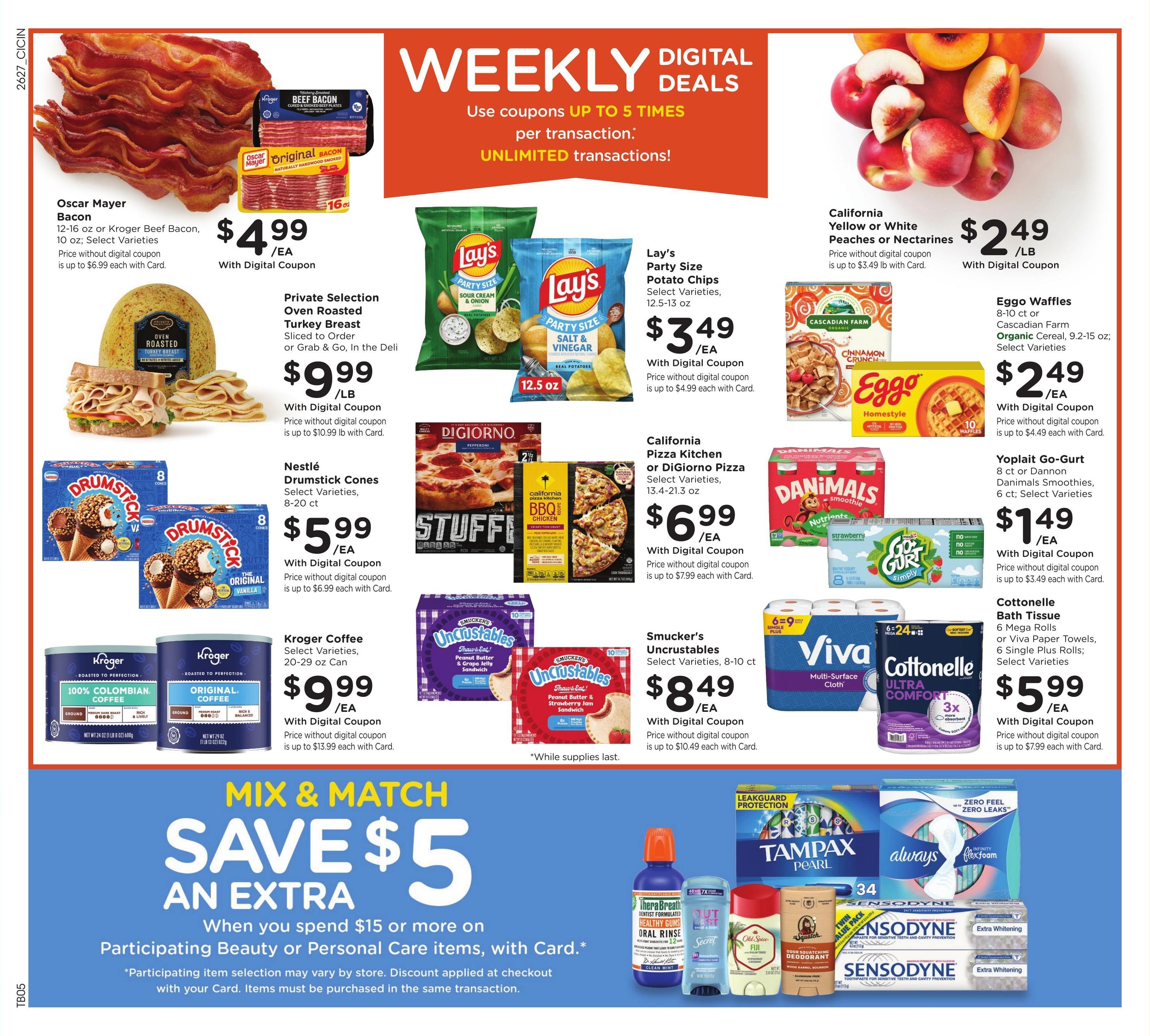 Kroger (Burlington Area, KY) Weekly Ad August 5 - 11, 2026