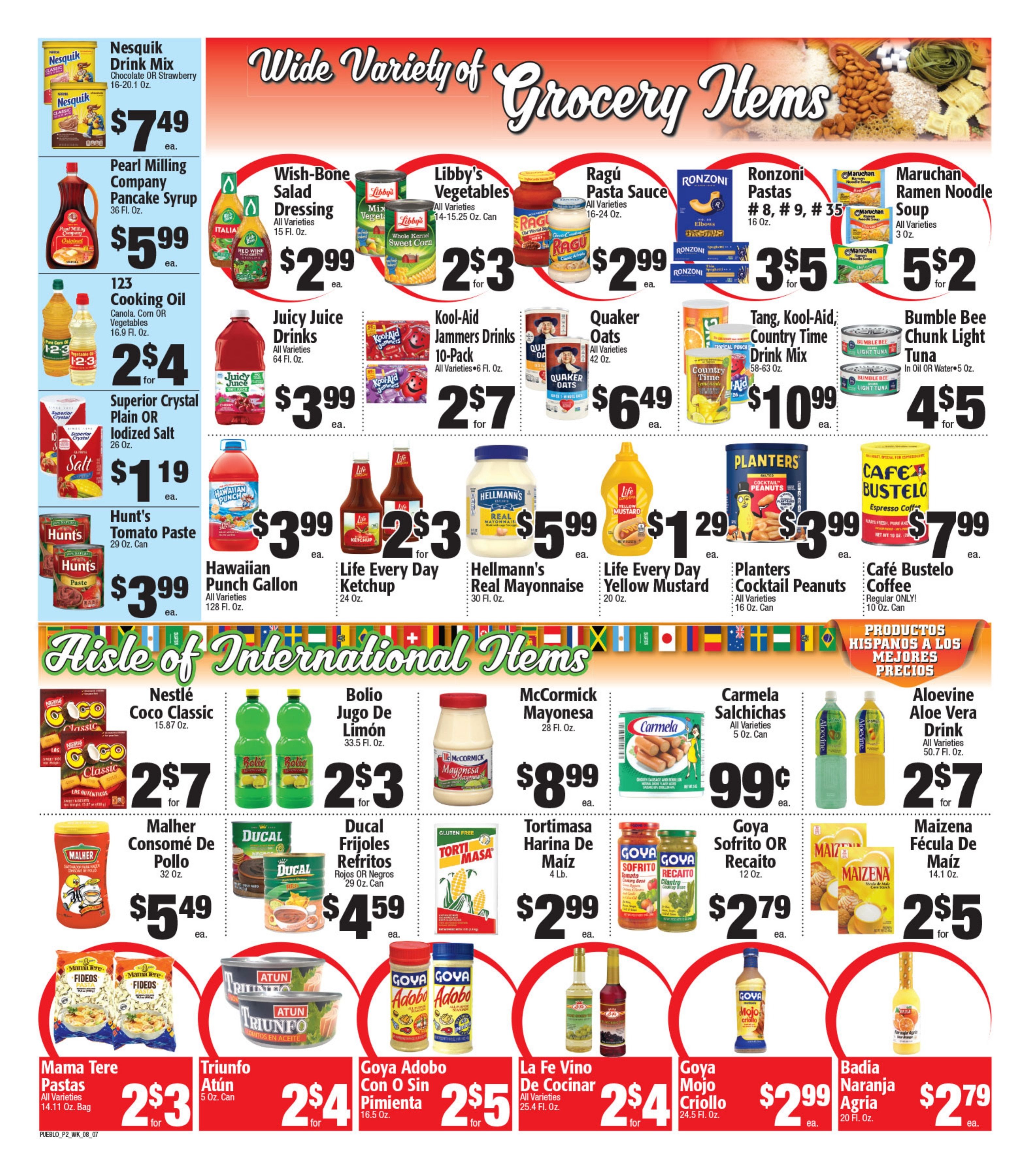 Pueblo Meat Market (880 Mt. Prospect Avenue, Newark, NJ) Weekly Ad August 7 - 13, 2026