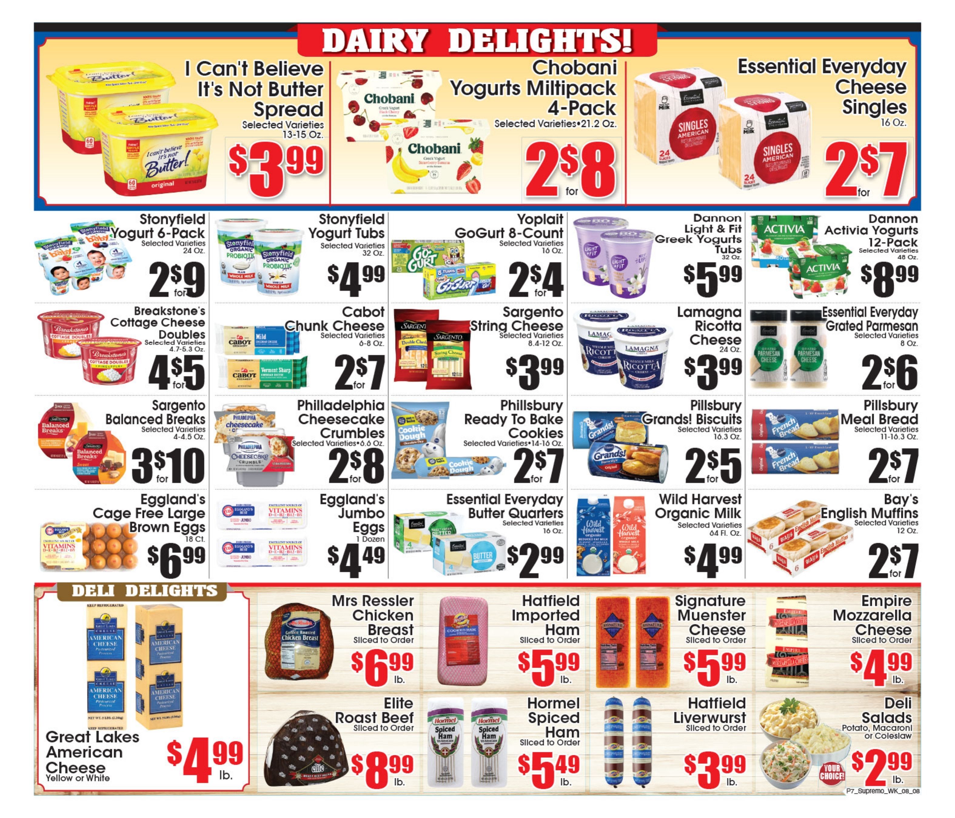 Supremo Food Markets (Elizabeth, NJ) Weekly Ad August 8 - 14, 2026