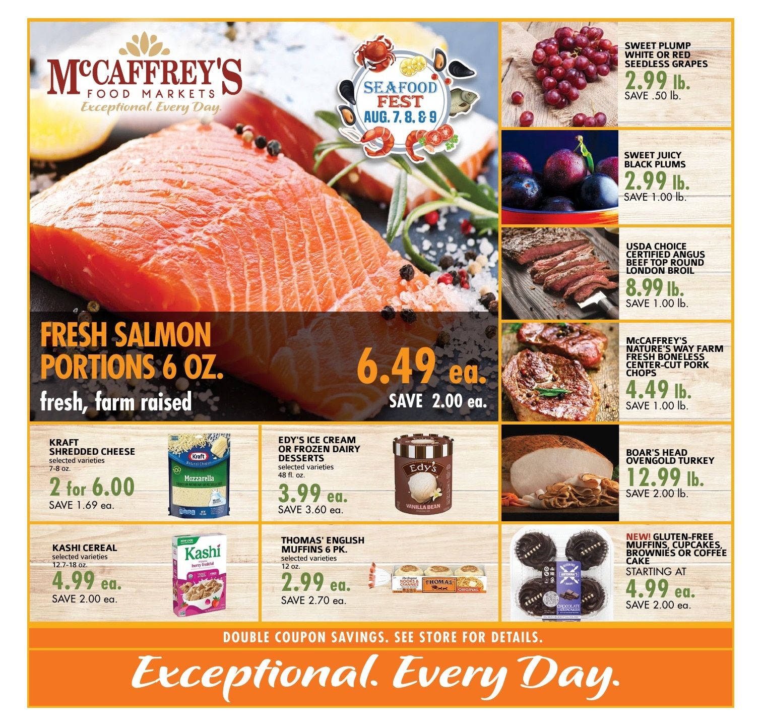 McCaffrey's Food Markets Weekly Ad August 7 - 20, 2026