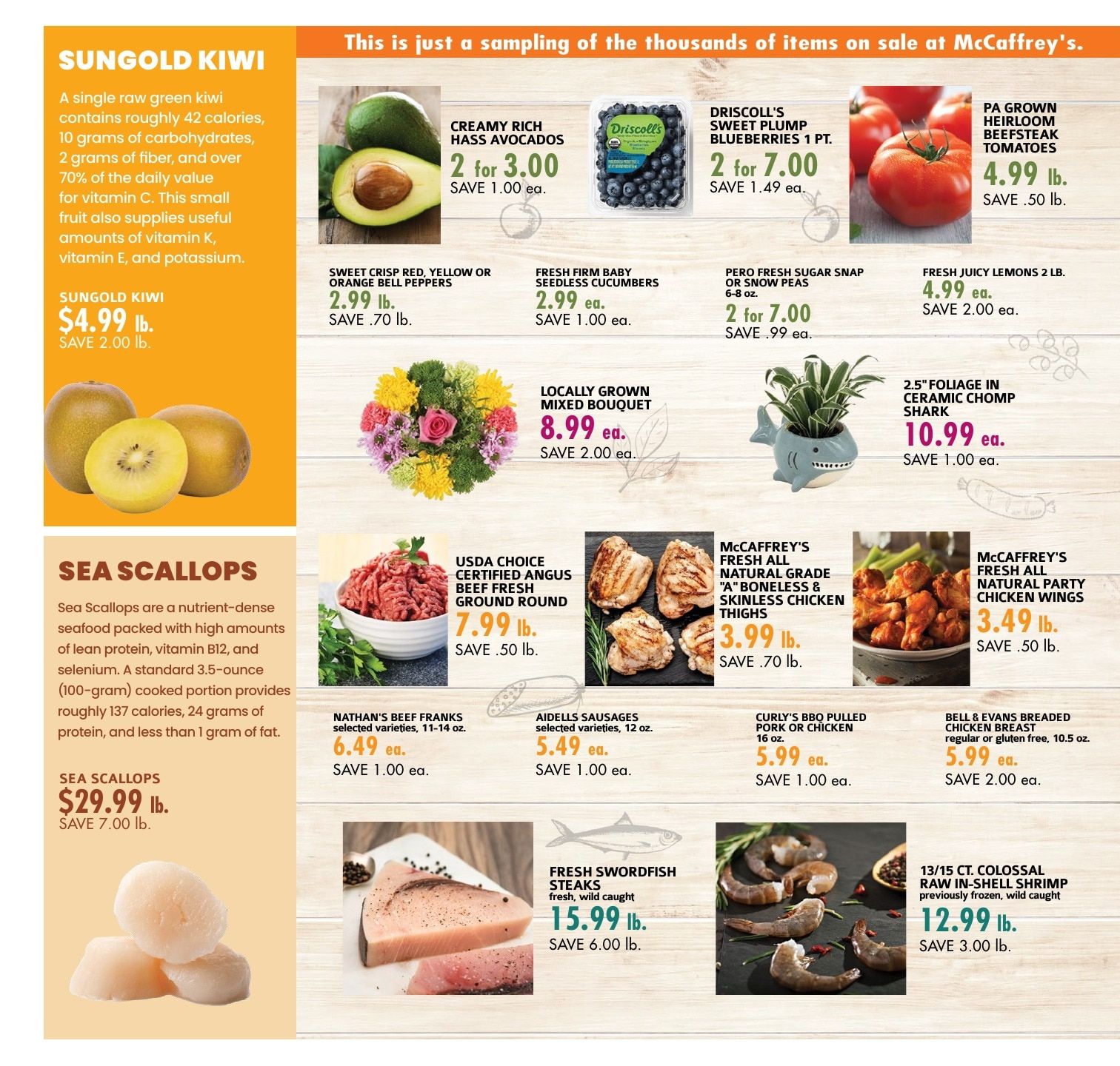 McCaffrey's Food Markets Weekly Ad August 7 - 20, 2026