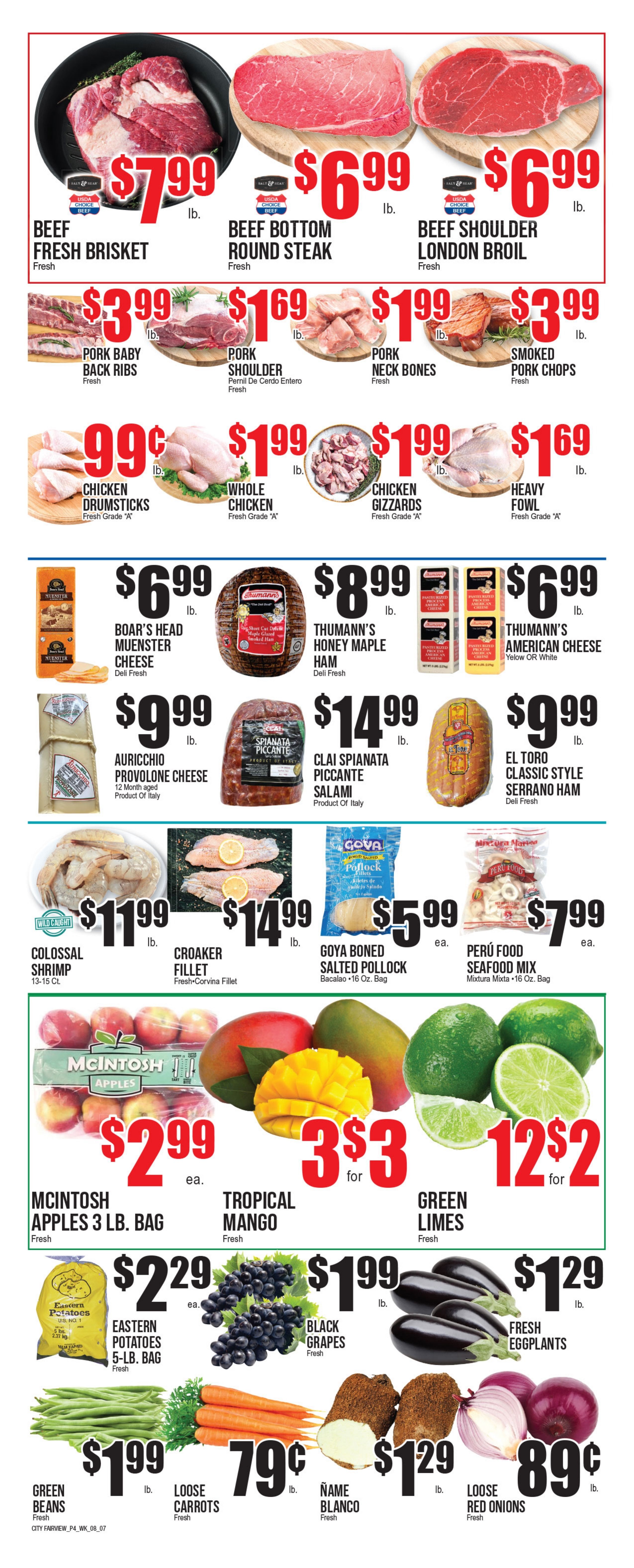 City Supermarkets (Fairview, NJ) Weekly Ad August 7 - 20, 2026