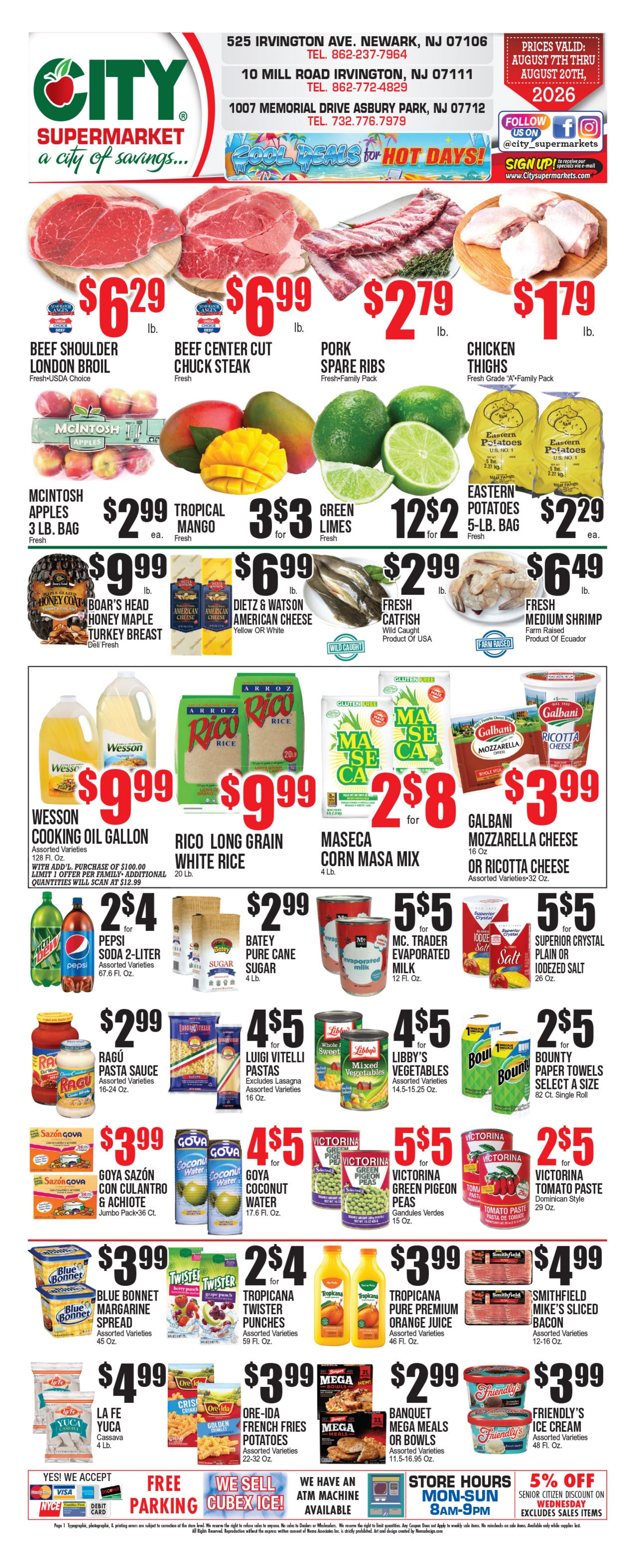 City Supermarkets Weekly Ad August 7 - 20, 2026