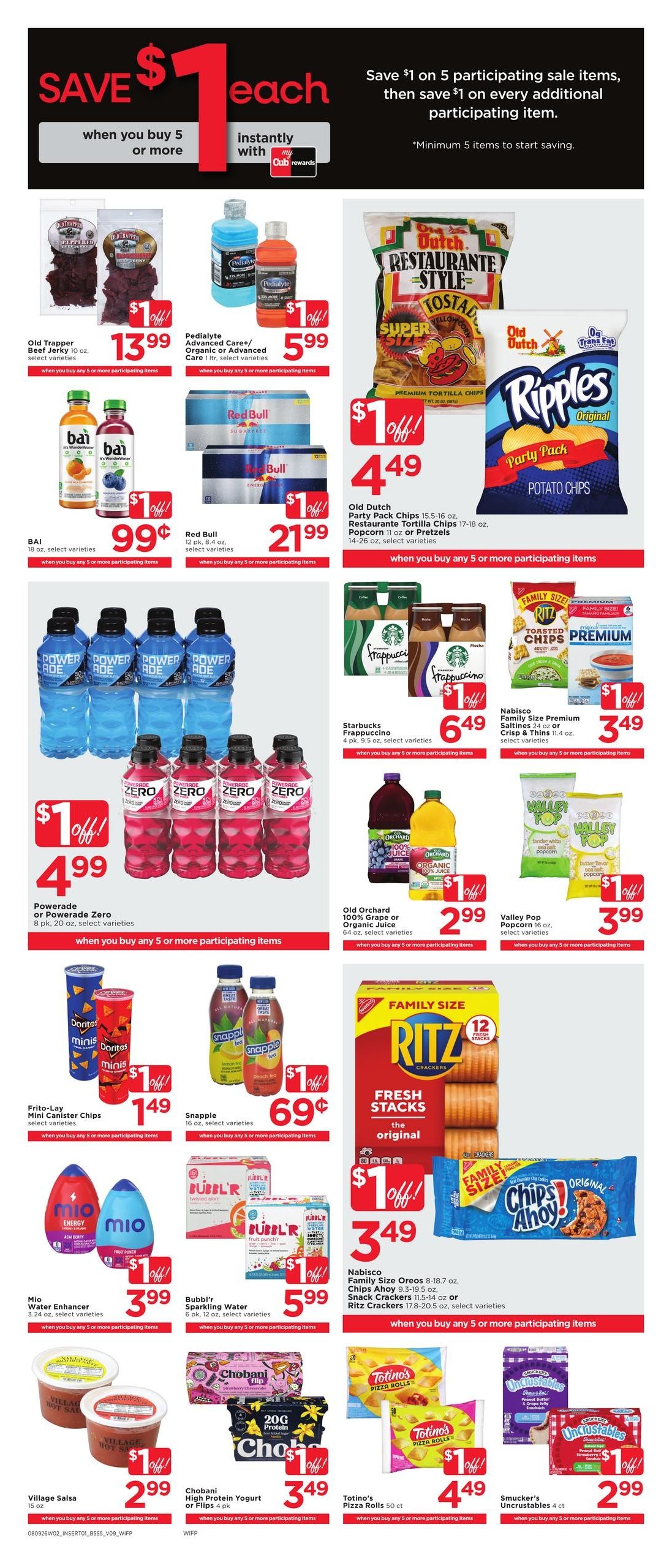 Cub Foods (Rockford–Durand Area, IL) Weekly Savings Weekly Ad August 9 - 15, 2026