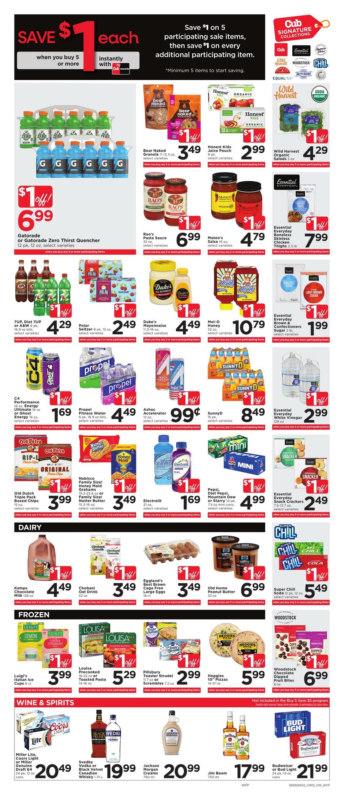 Cub Foods (Rockford–Durand Area, IL) Weekly Savings Weekly Ad August 9 - 15, 2026
