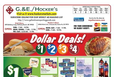 Hocker's Markets Weekly Ad August 6 - 12, 2026