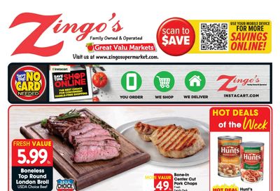 Zingo's Supermarket Weekly Ad August 2 - 8, 2026