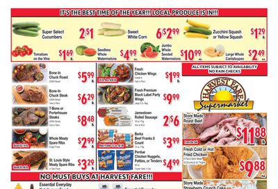 Harvest Fare (Maryland) Weekly Ad August 5 - 11, 2026