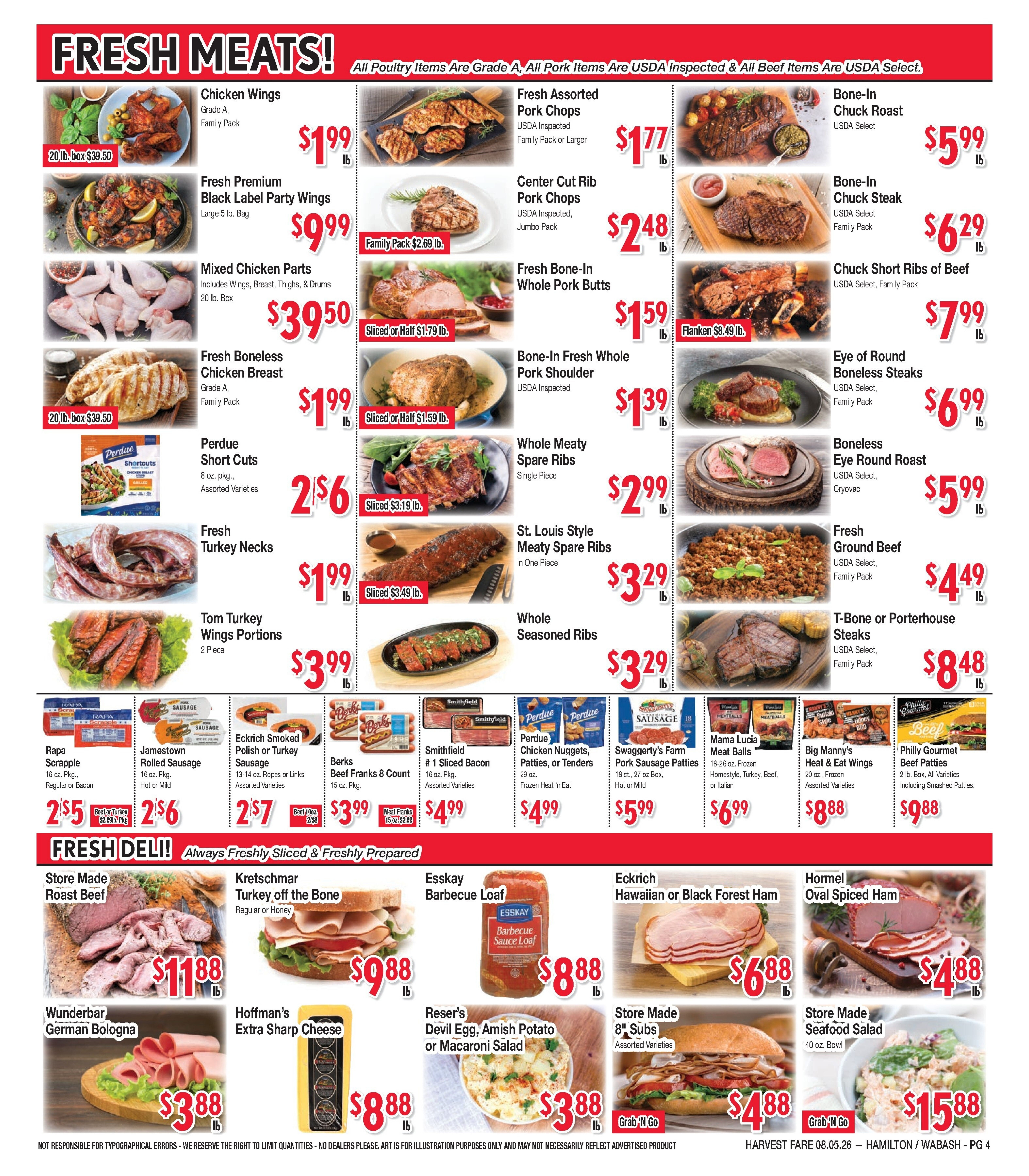 Harvest Fare (Maryland) Weekly Ad August 5 - 11, 2026