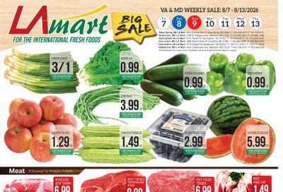 LA Mart Hispanic Weekly Ad August 7 - 13, 2026