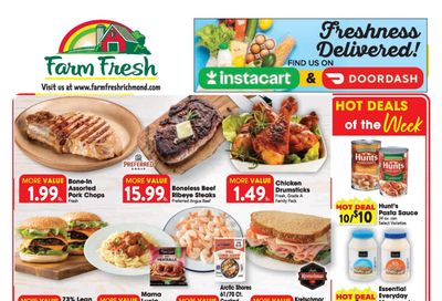 Farm Fresh Richmond Weekly Ad August 5 - 11, 2026