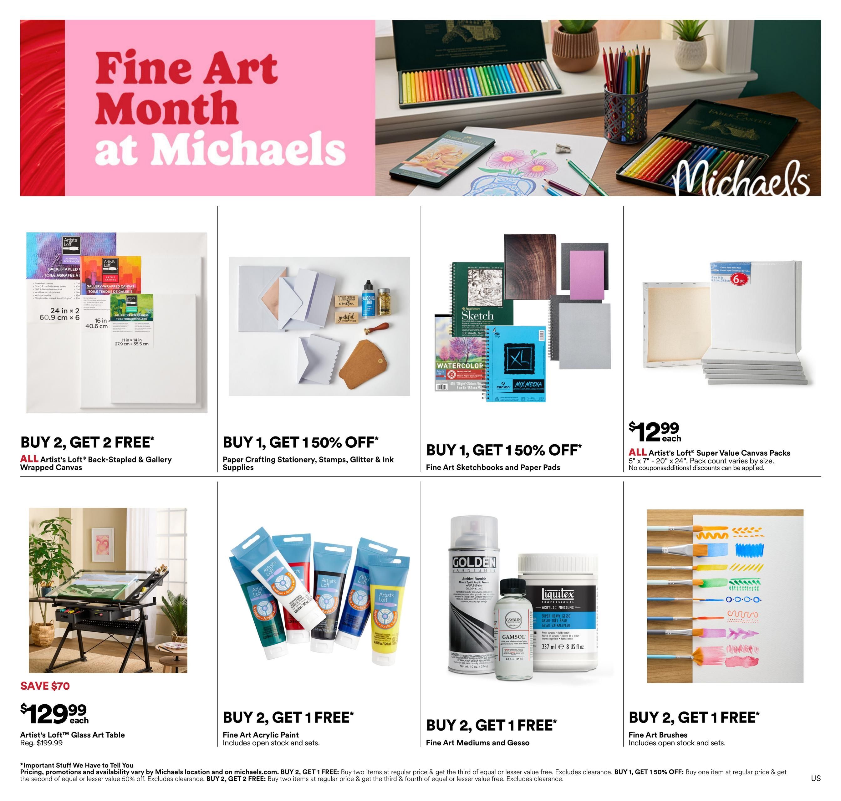 Michaels USA Weekly Ad August 9 - 15, 2026