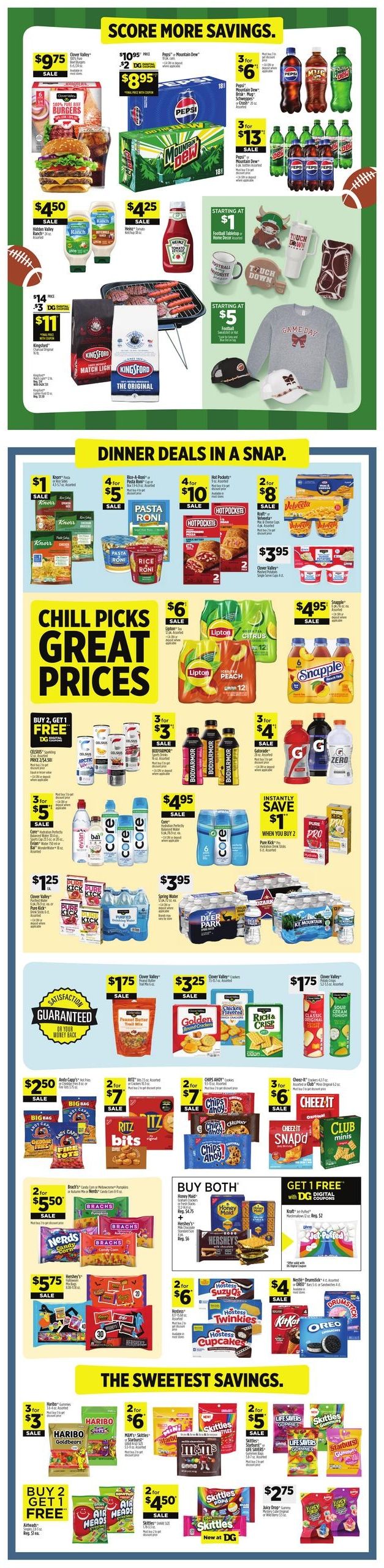 Dollar General (IL, IN, MI, NY, PA) Weekly Ad August 9 - 15, 2026