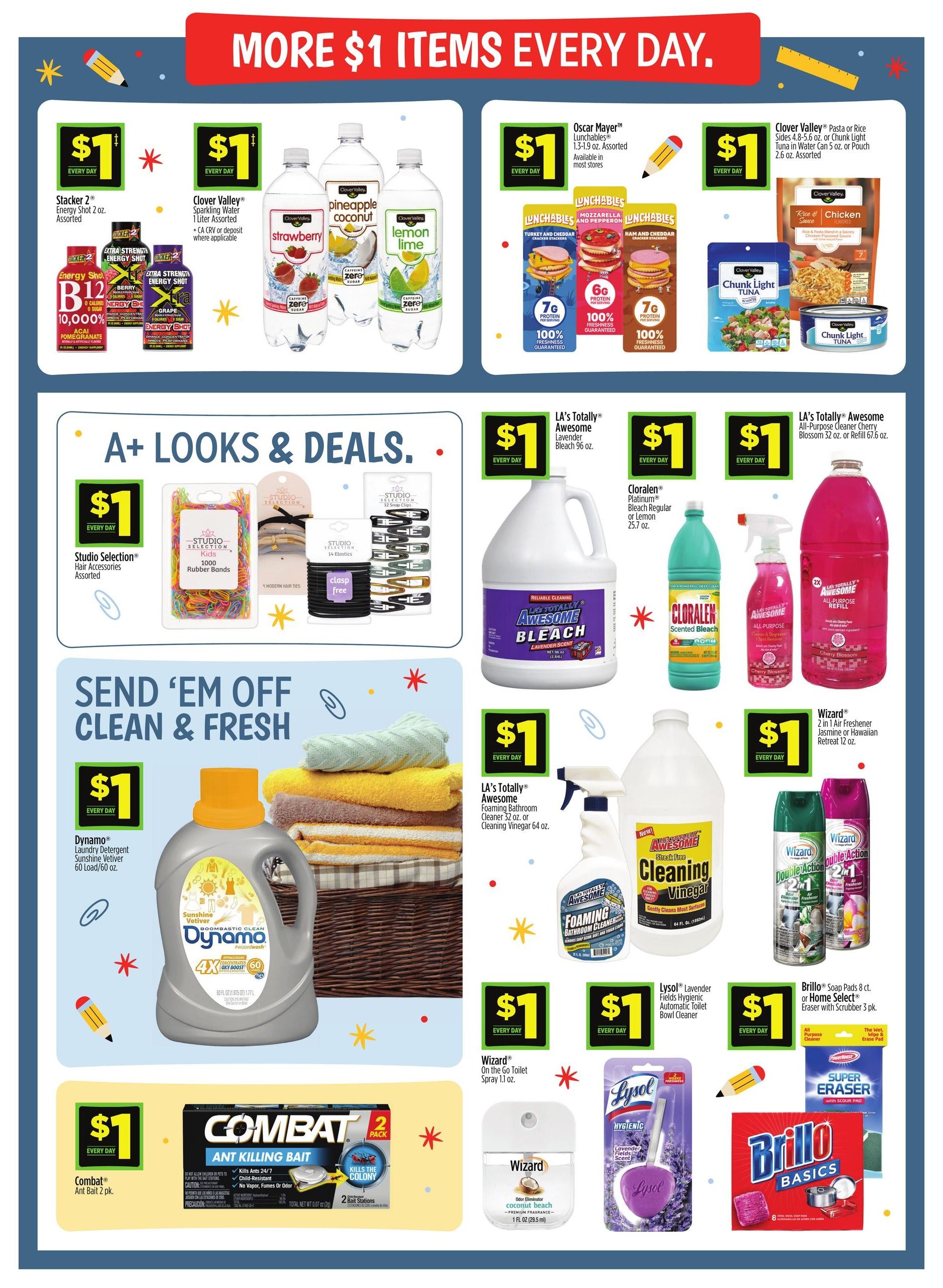Dollar General (IL, IN, MI, MN, NY, PA) Weekly Ad August 9 - 15, 2026