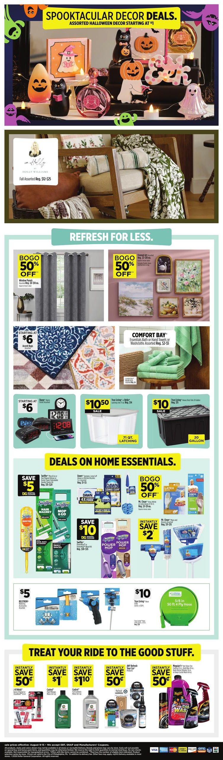 Dollar General (VA) Weekly Ad August 9 - 15, 2026