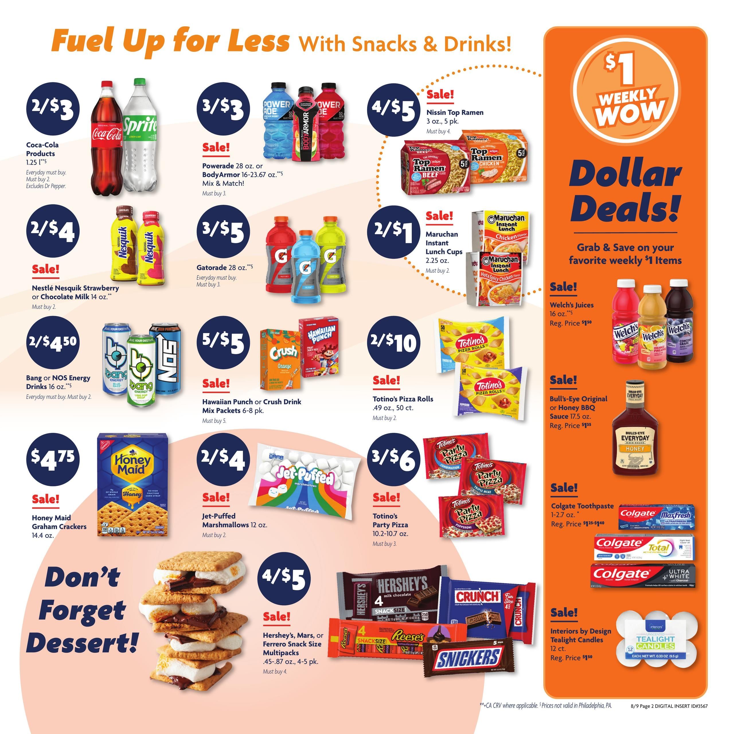 Family Dollar (Goldvein–Harrisonburg Area, VA) Weekly Ad August 9 - 15, 2026