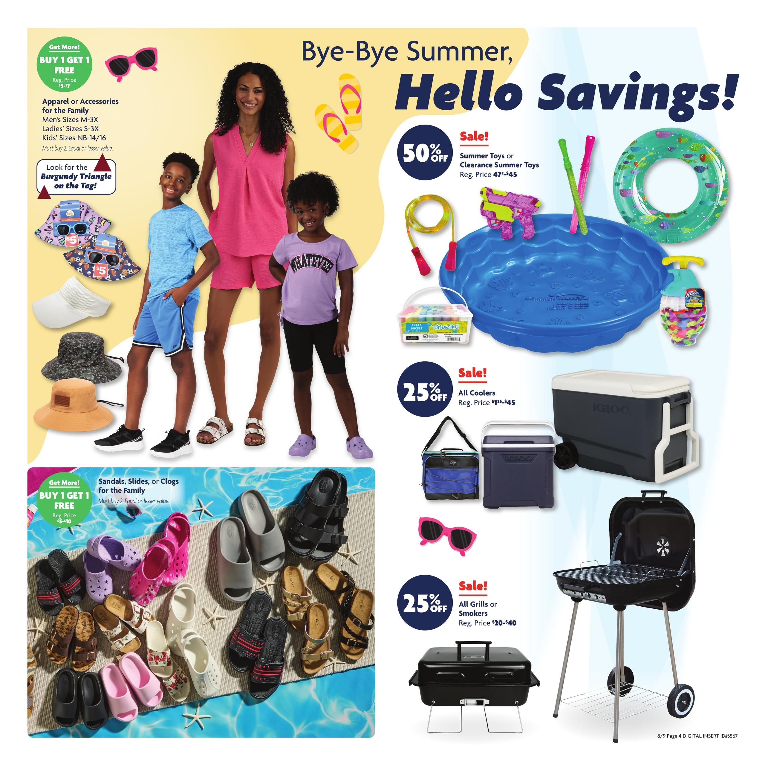 Family Dollar (Goldvein–Harrisonburg Area, VA) Weekly Ad August 9 - 15, 2026