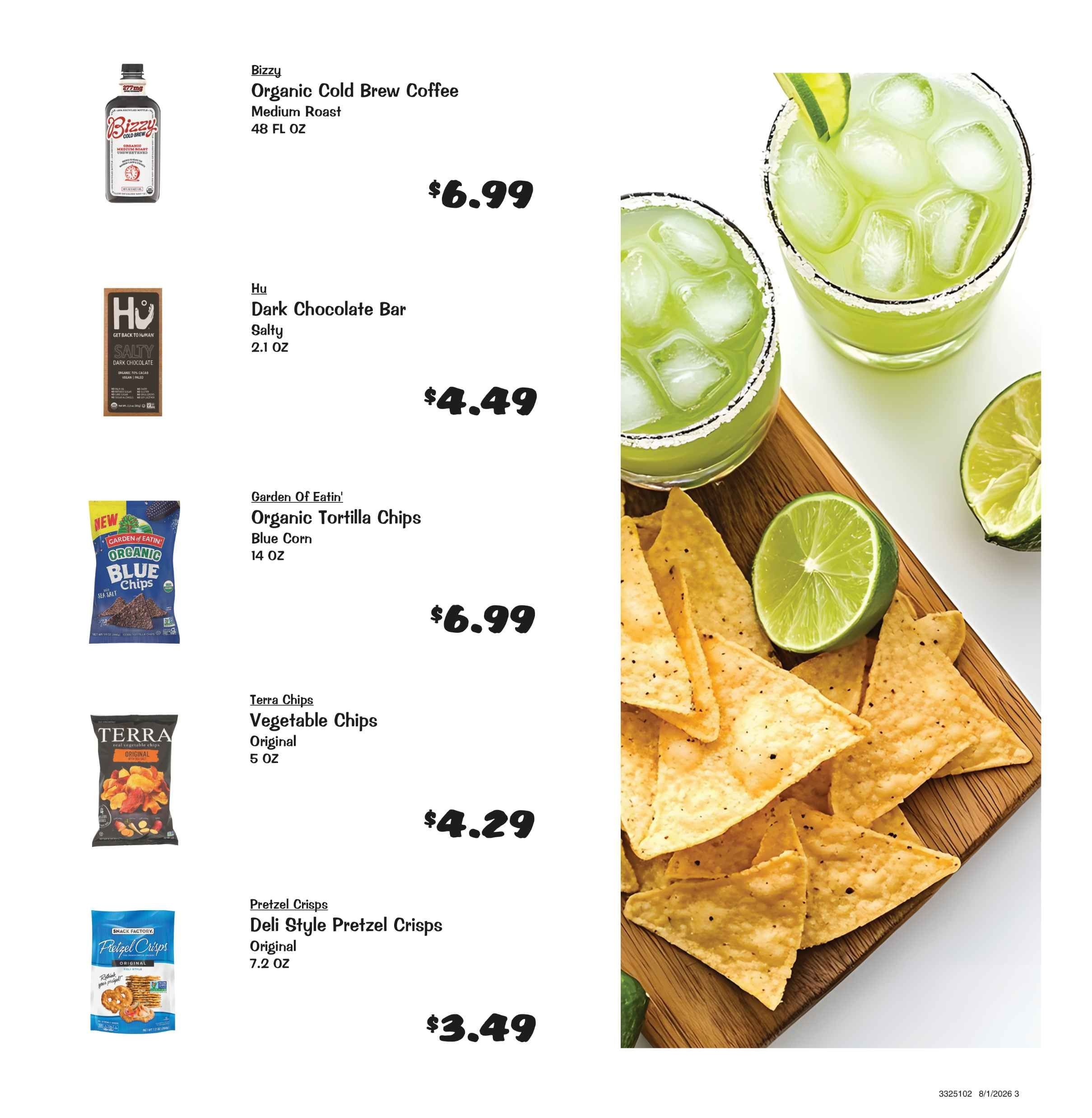 Yes! Organic Market Monthly Sales Weekly Ad August 1 - September 1, 2026