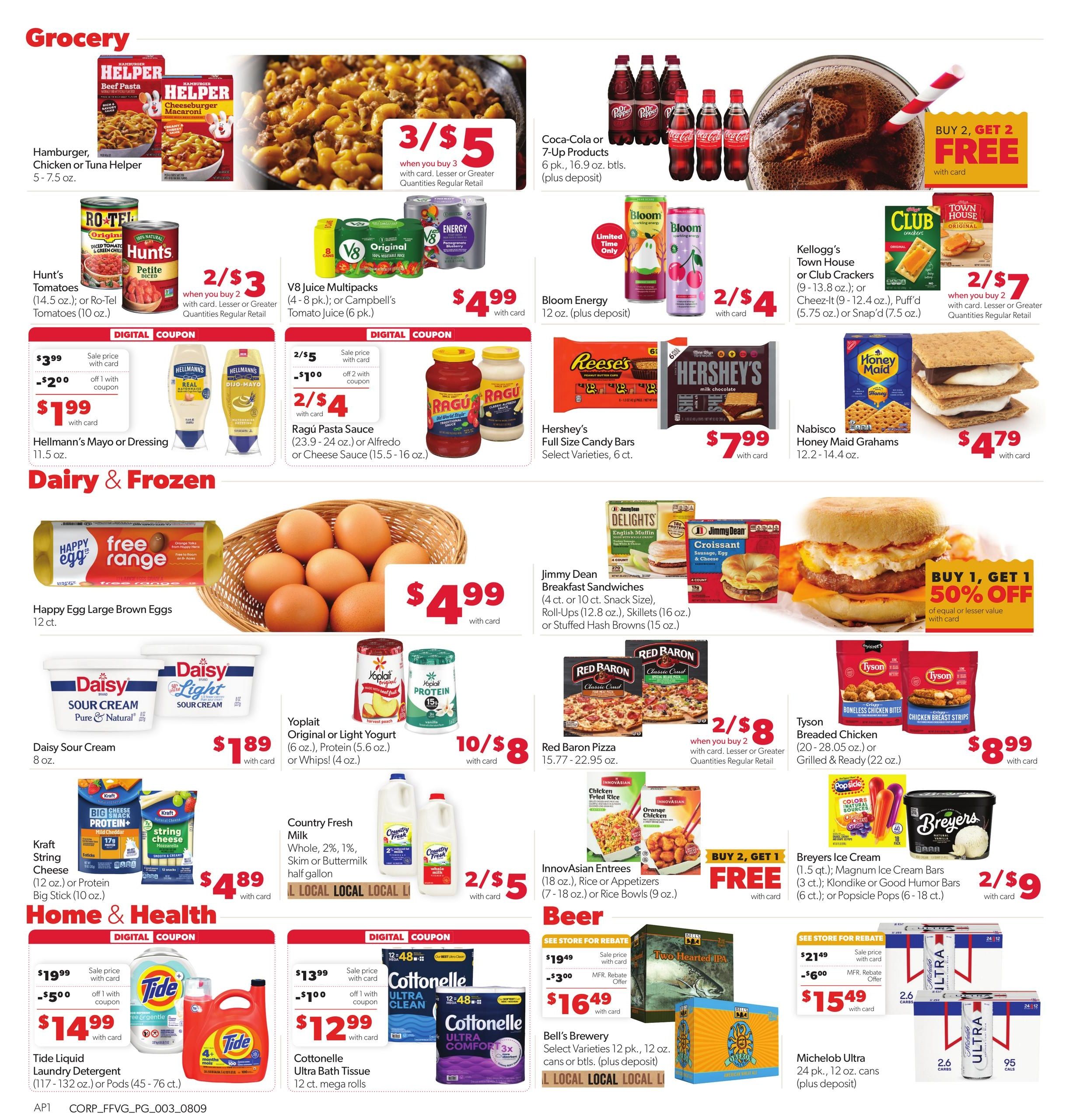 VG's Grocery Weekly Ad August 9 - 15, 2026