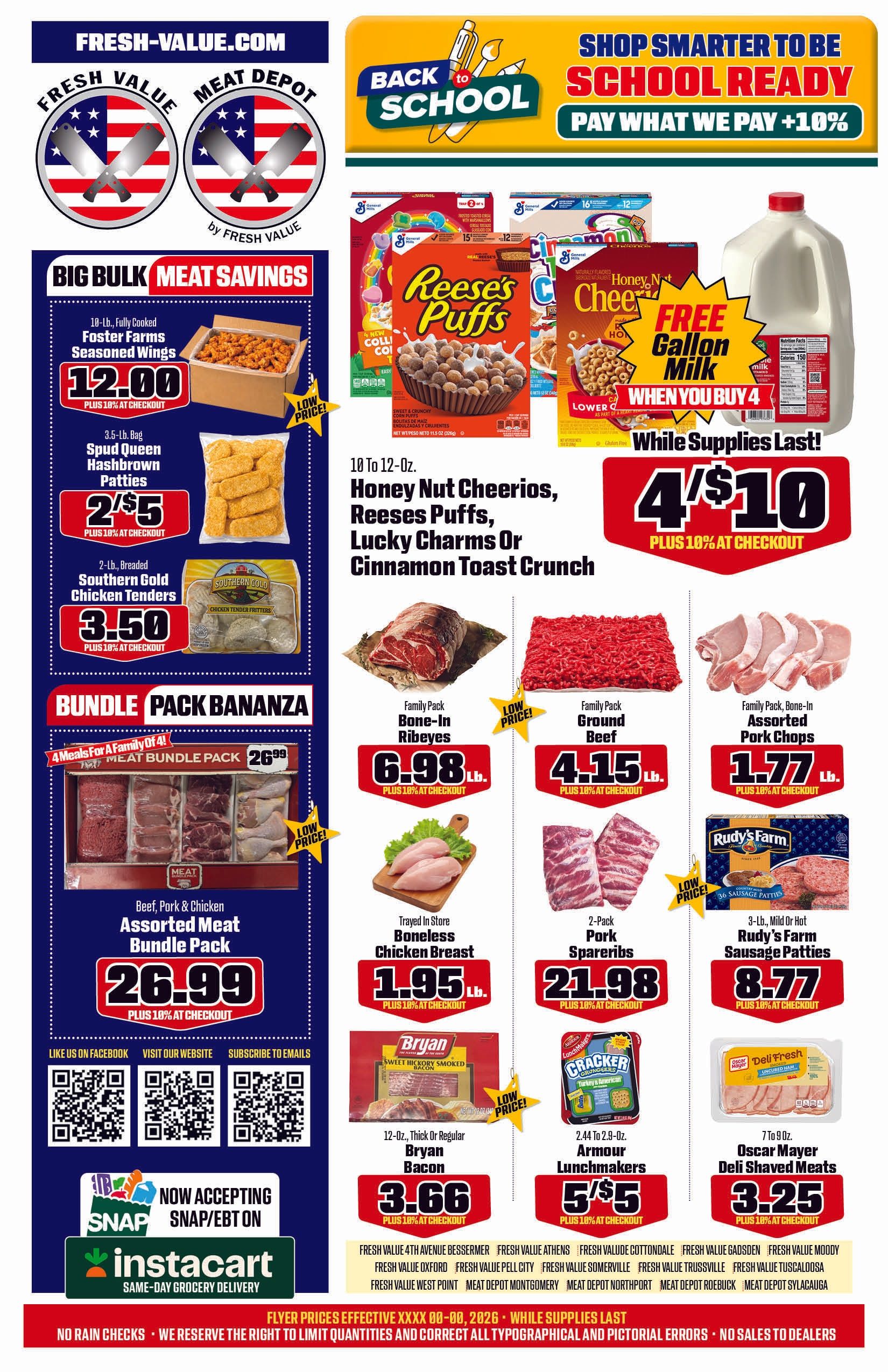 Meat Depot Weekly Ad August 5 - 11, 2026