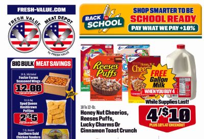 Meat Depot Weekly Ad August 5 - 11, 2026