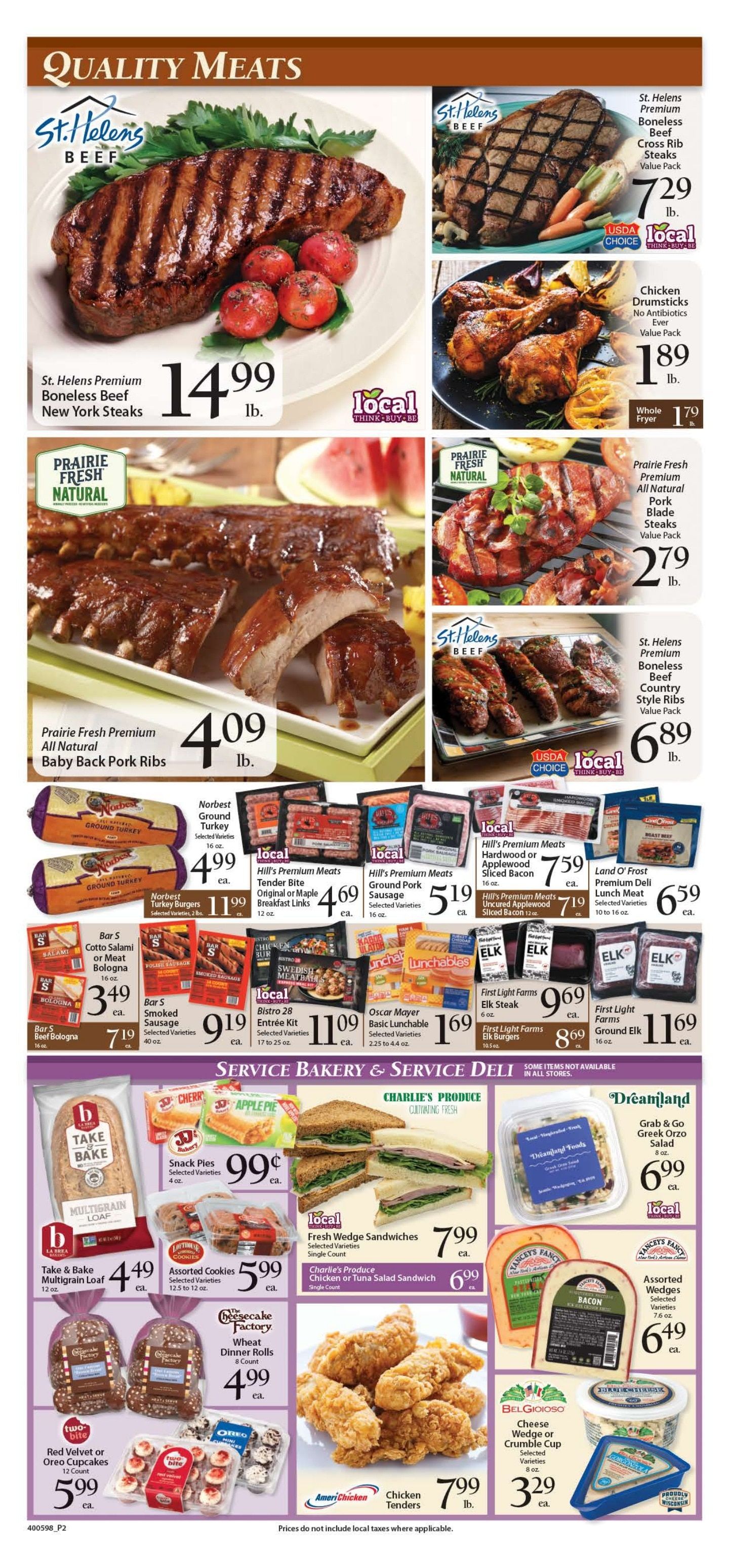 Olerud's Market Center Weekly Ad August 5 - 11, 2026