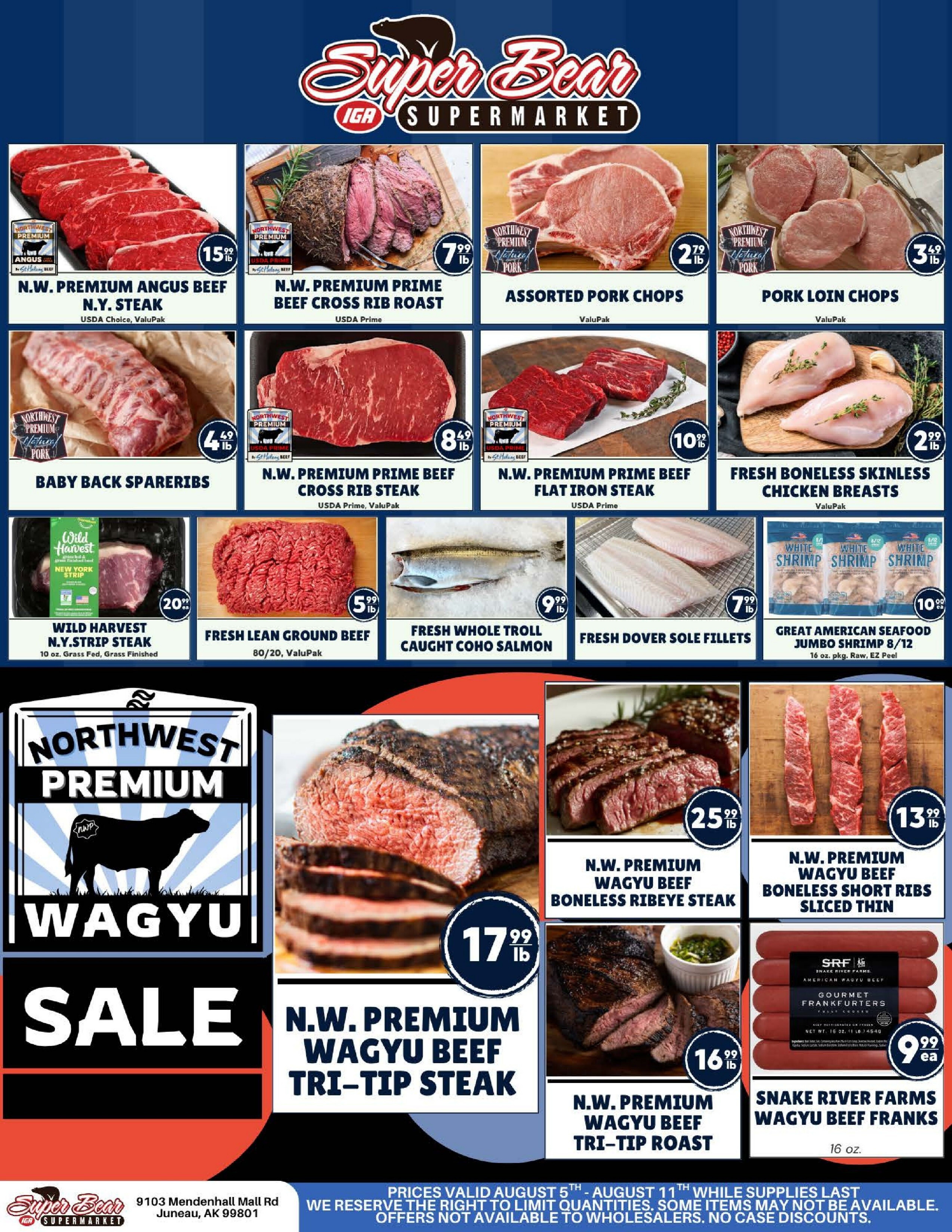 Super Bear IGA Weekly Ad August 5 - 11, 2026