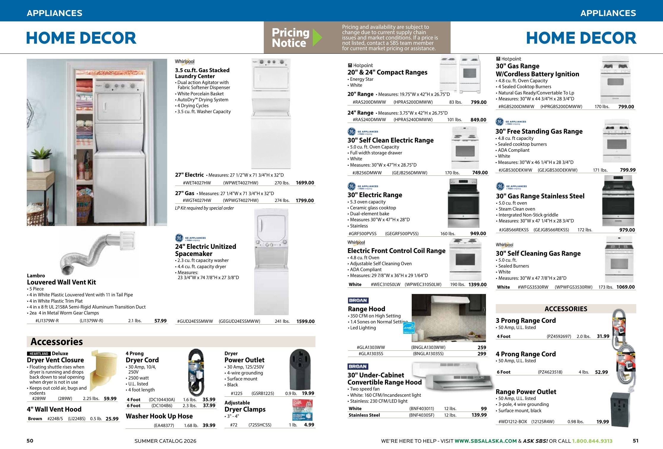 Spenard Builders Supply Summer Catalog Weekly Ad April 1 - September 30, 2026