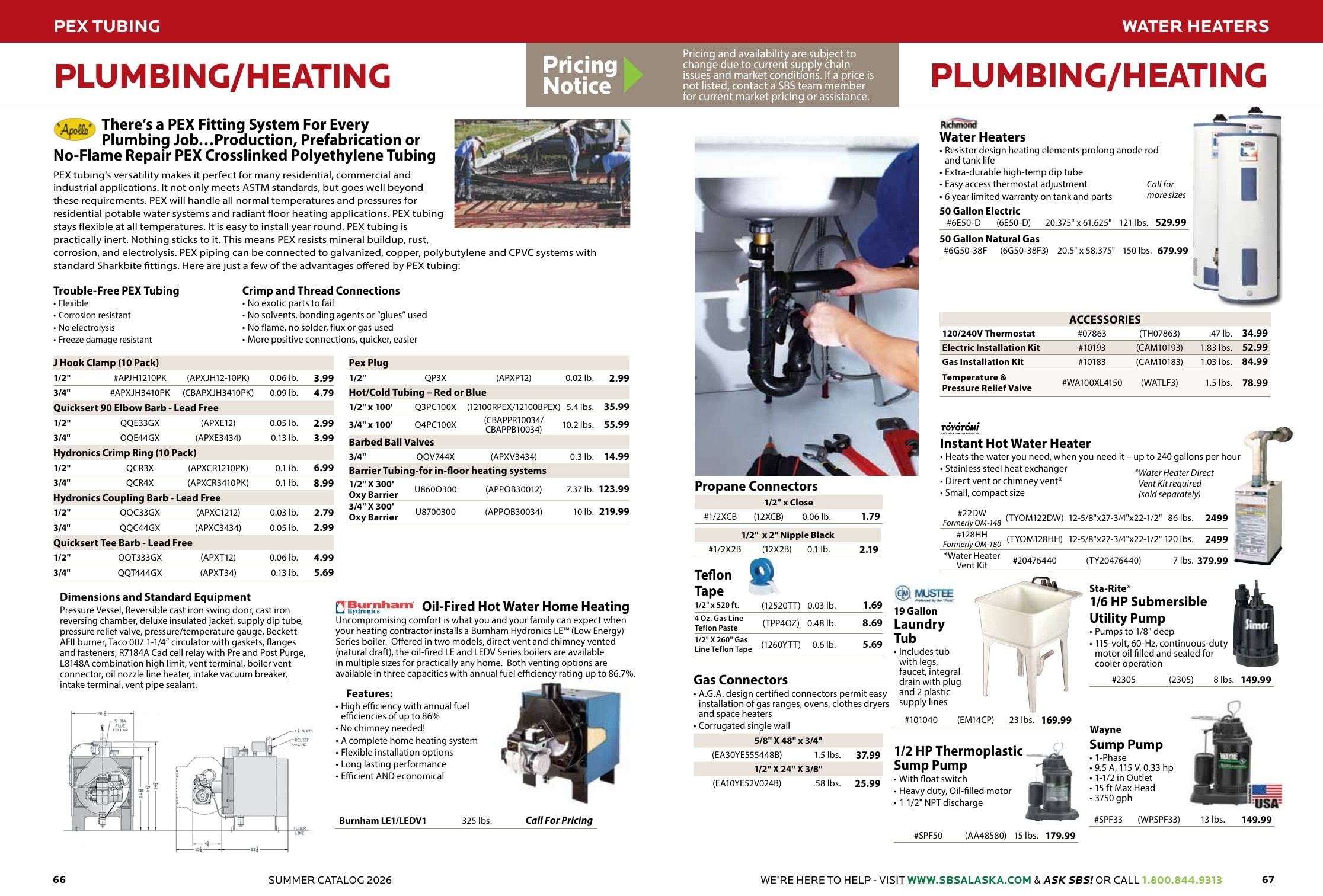 Spenard Builders Supply Summer Catalog Weekly Ad April 1 - September 30, 2026