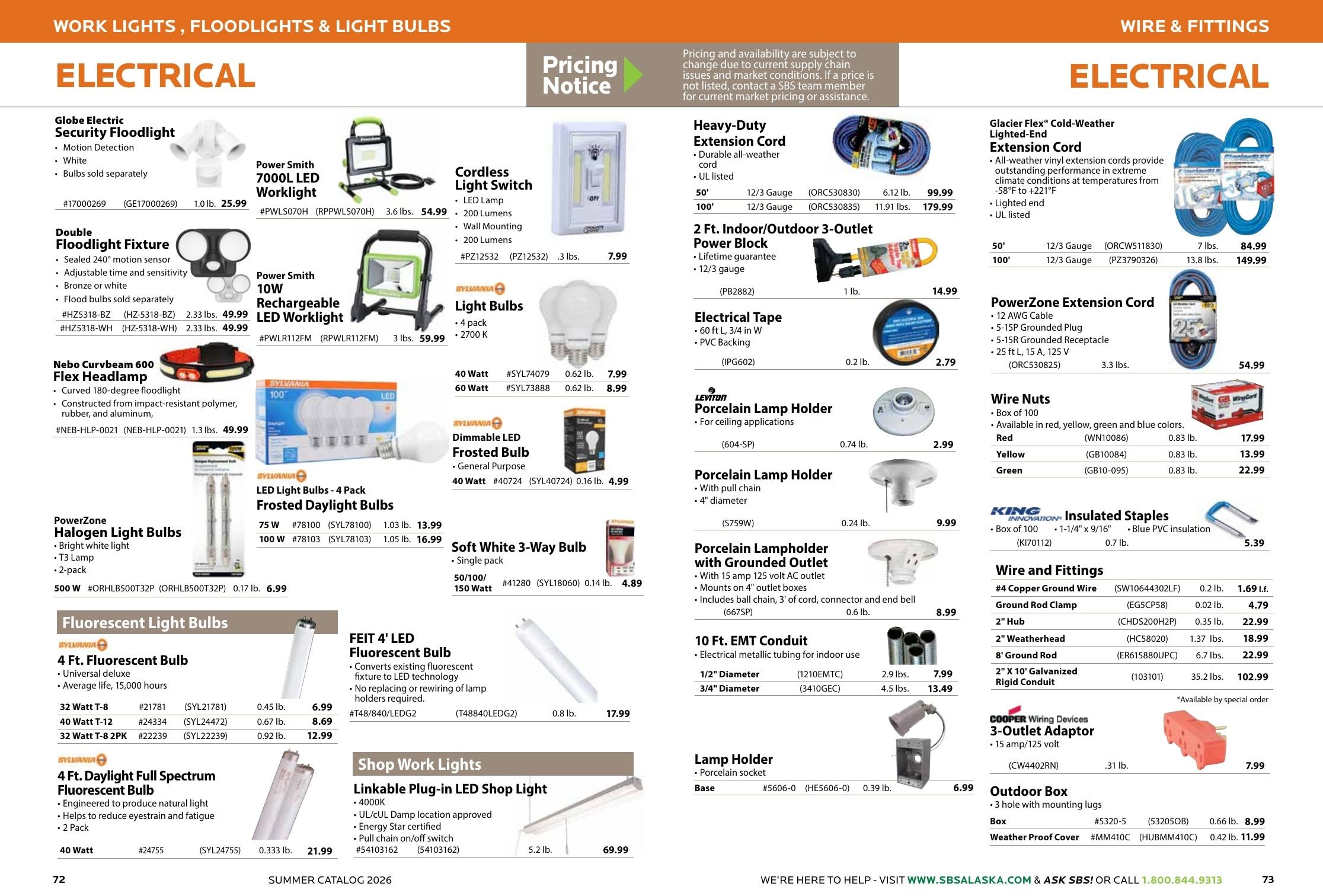 Spenard Builders Supply Summer Catalog Weekly Ad April 1 - September 30, 2026