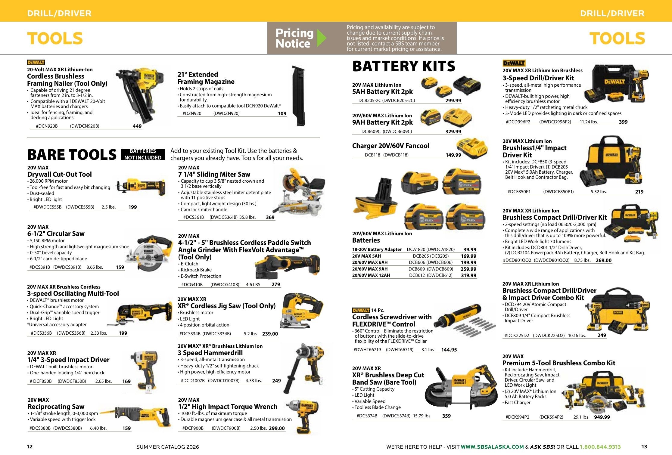 Spenard Builders Supply Summer Catalog Weekly Ad April 1 - September 30, 2026
