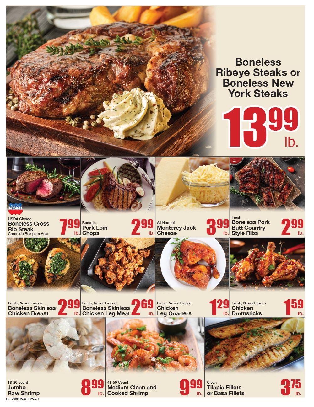 Food Town IGA Weekly Ad August 5 - 11, 2026