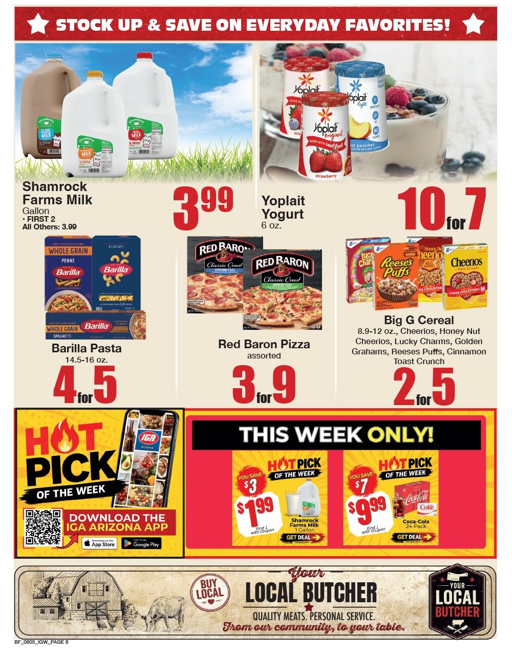 Butcher & Farmer Market Weekly Ad August 5 - 11, 2026