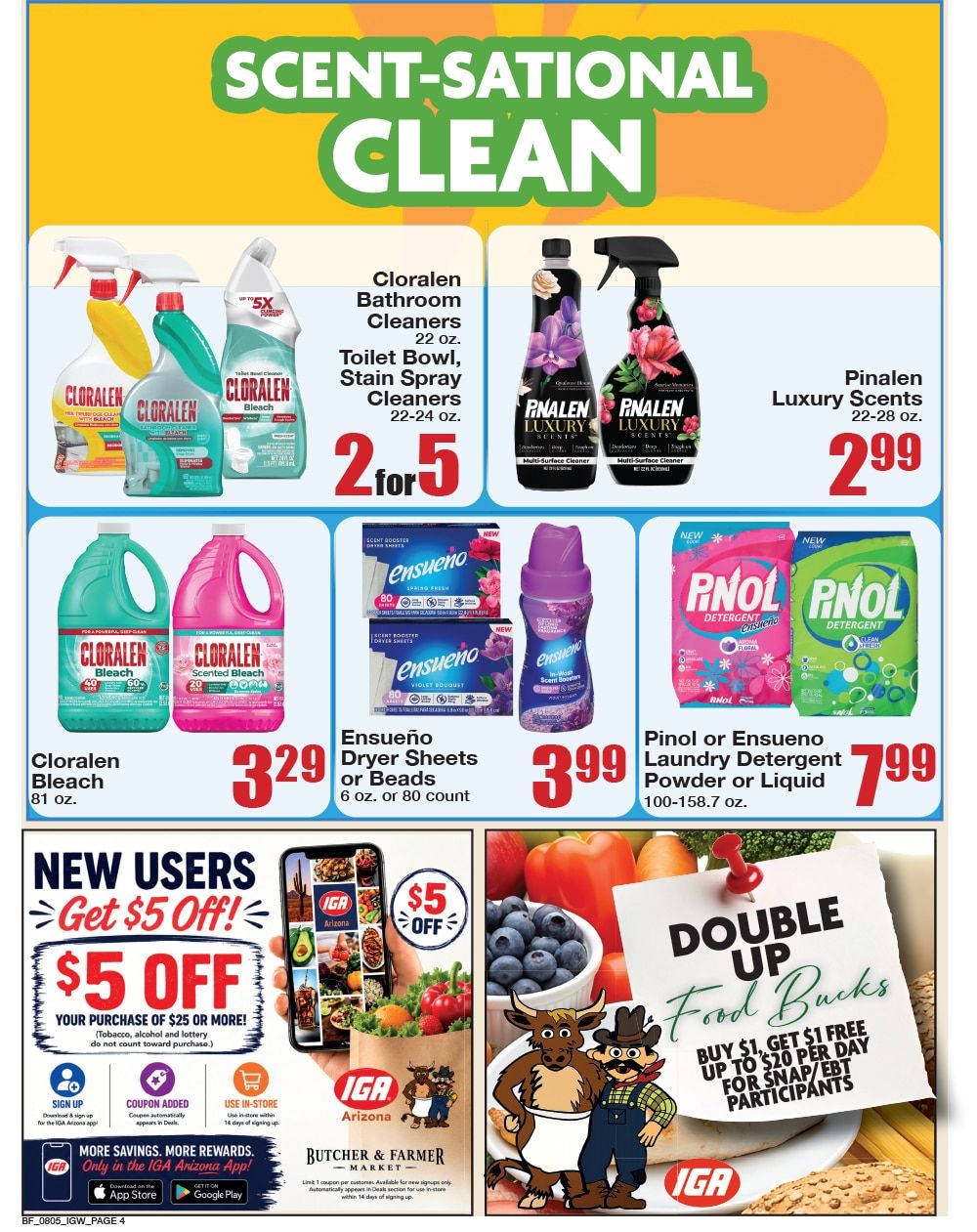 Butcher & Farmer Market Weekly Ad August 5 - 11, 2026