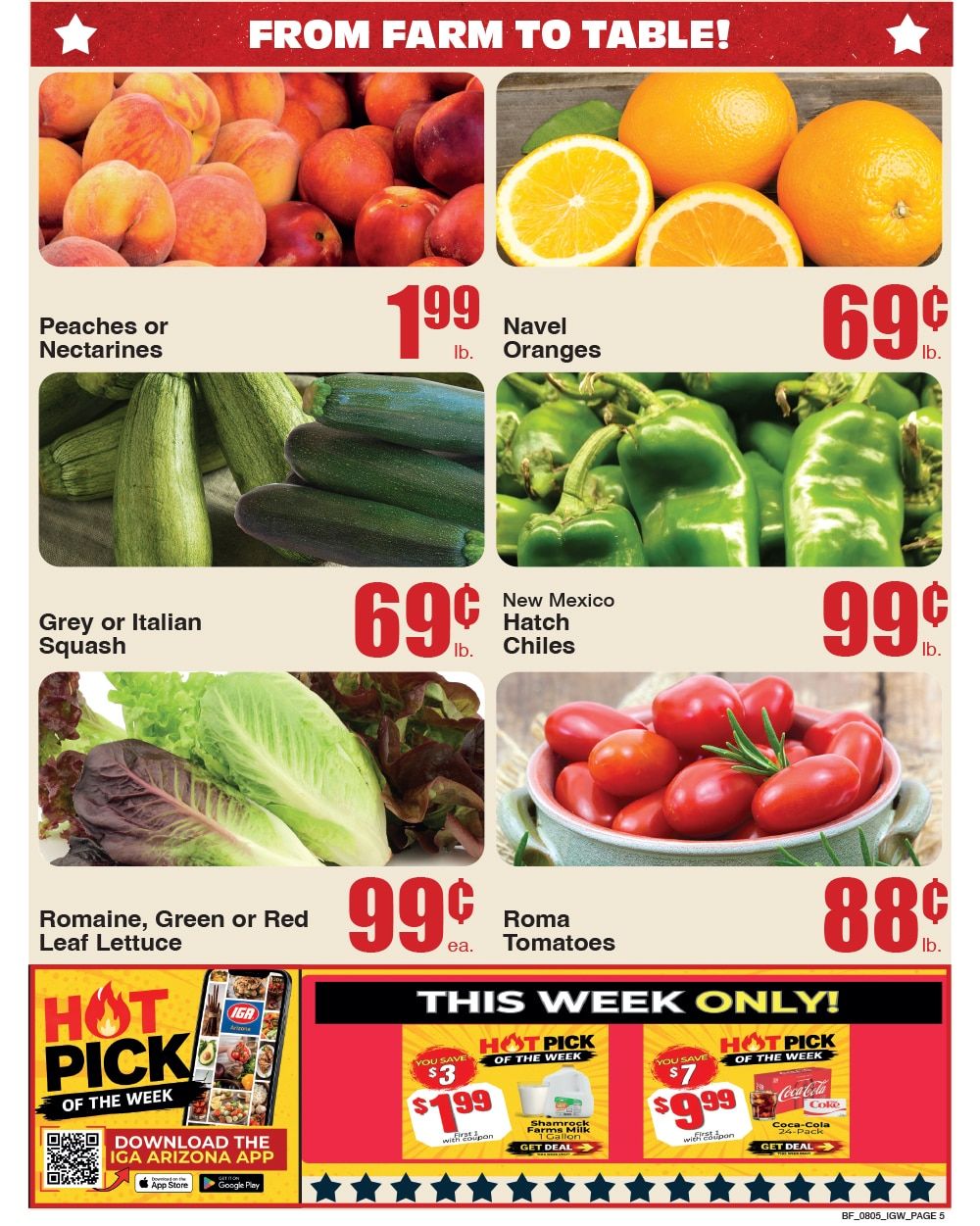 Butcher & Farmer Market Weekly Ad August 5 - 11, 2026