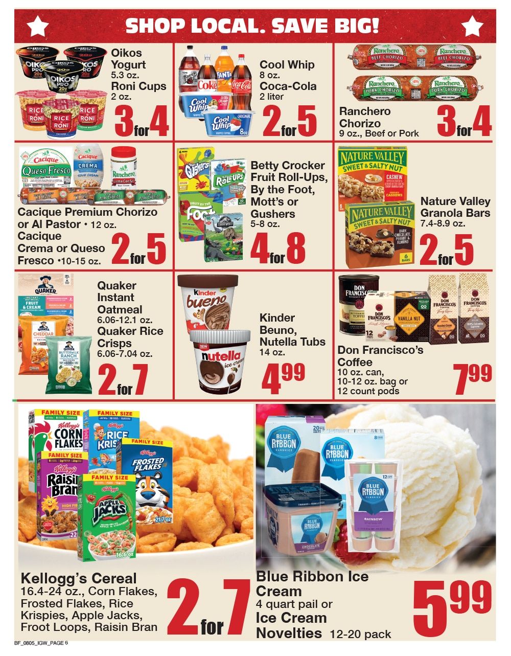 Butcher & Farmer Market Weekly Ad August 5 - 11, 2026